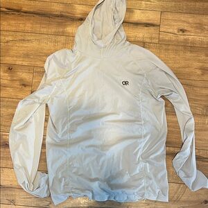 Outdoor Research Gray Hooded Top